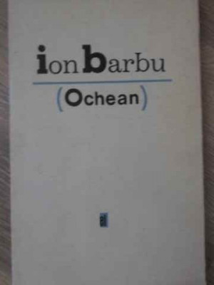 OCHEAN POEZII PRINCEPS-ION BARBU-232314 foto