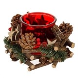 Coronita de Crăciun cu Lumanare &ndash; Decorare Magică, CMCLASS