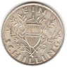 AUSTRIA 1 SCHILLING SILING 1924, Europa, Argint
