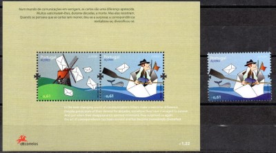 PORTUGALIA Azore 2008, EUROPA CEPT, serie neuzata, MNH foto