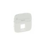 Capac Valena Allure - RJ 45/RJ 11/RJ 12 priza - cu label holder - alb, Legrand