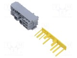 Carcasă cu &icirc;mpingere piste MTA 6 poliamidă 66 gri Kit suport