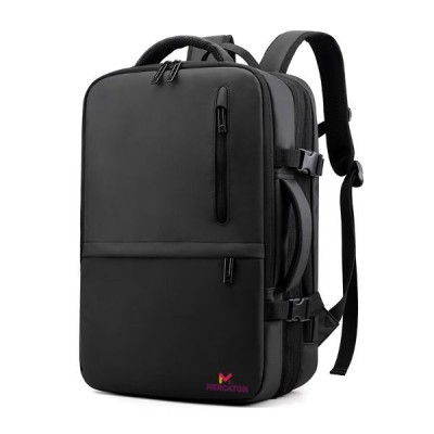 Rucsac extensibil, compatibil cu laptop-uri pana la 17.3&amp;quot;, Port USB, Waterproof, Travel Size, Negru foto