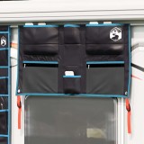 VidaXL Sac de depozitare Negru și Albastru 98 x 47 cm Oxford 42001095