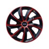Set 4 Capace Roti 17 inchi, Stig Rosu-Negru, Compatibil cu Volvo, Autohelix MSA