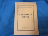 catalogul Bibliotecii Populare anul 1933 / 114 pagini