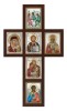 Crucifix Argintat Iisus, 52x31 cm, LAR International, Italia, Cutie Cadou, Certificat Autenticitate - Obiect Religios