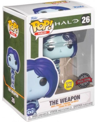 Figurina Funko POP! Games: Halo &amp;ndash; The Weapon (Glows in the Dark) (Special Edition) #26 foto