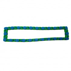 Jucarie antistres, Sensorial Snake, multicolor, 55 cm