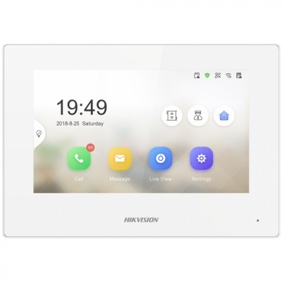 Monitor videointerfon ALB 7inch color Hikvision DS-KH6320-LE1/WH(B) LCD Resolution 1024 foto