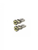 Cumpara ieftin Set 2 bec led auto W5W Canbus T10 cu 15smd 150 lm 12v