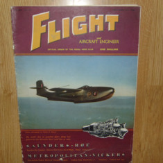 Revista Flight Februarie 1948 Nr:2041-Lb. Engleza