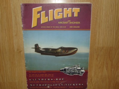 Revista Flight Februarie 1948 Nr:2041-Lb. Engleza foto