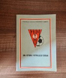 Carte Fotbal Club Soimii Sibiu, din anul 1977