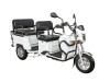 Triciclu Electric Z-Tech ZT-31-A, 2 Locuri, 1500W, 72V 20Ah, 60km Autonomie, Alb, Fara Permis