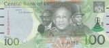 Bancnota Lesotho 100 Maloti 2021 - P29 UNC ( vezi desciere )