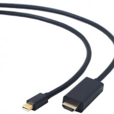 Cablu Gembird CC-mDP-HDMI-6, mini DisplayPort - HDMI, 4K, 1.8 m (Negru)