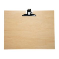 Clipboard simplu A3, din fibra lemnoasa MAULtilia, landscape - wood
