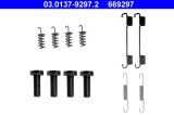 ATE 03.0137-9297.2 set accesorii, saboti frana parcare