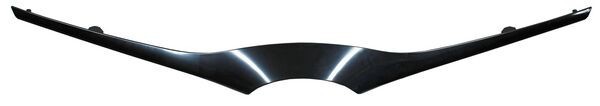 Ornament grila radiator Toyota Yaris, 07.2014-, Negru, Grunduita, Partea Superioara, 52719-0D900