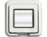 Rama Ornament 2M Living Light Bticino IP55 alb 24602N