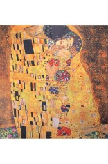 Esarfa patrata S dama, Dacali, maro ruginiu, 70x70 cm