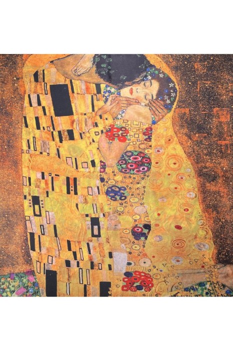 Esarfa patrata S dama, Dacali, maro ruginiu, 70x70 cm