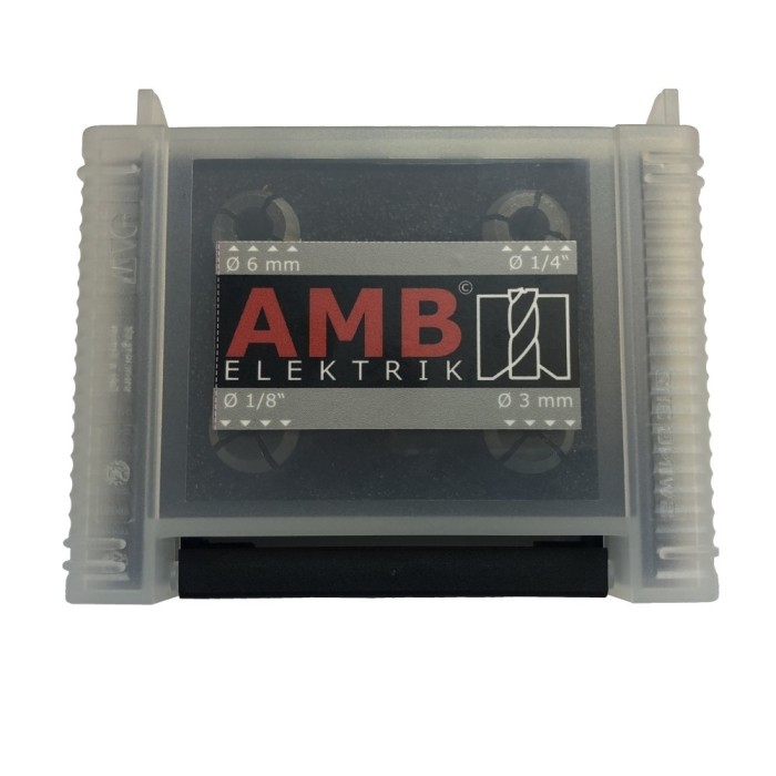Set 4 bucsi elastice, 3, 6, 1/8&quot;, 1/4&quot; AMB (kress) plus o piulita