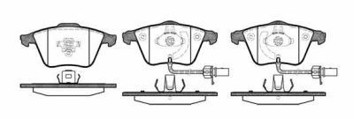 Placute frana Audi A4 (8e2, B6), A4 (8ec, B7), A6 (4f2, C6), A8 (4e); Seat Exeo (3r2) SRLine parte montare : Punte fata foto