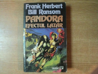 PANDORA EFECTUL LAZAR de FRANK HERBERT , BILL RANSOM , 1995 foto