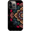 Husa compatibila cu Apple iPhone 13 Pro Max model Mandala Art, Silicon, TPU, Viceversa, Transparent, Carcasa