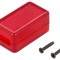 Carcasă USB ABS roşu semitransparent