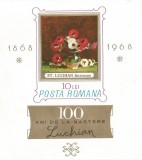Romania, LP 670/1968, Centenarul nasterii pictorului Stefan Luchian, colita nedantelata, MNH, Nestampilat