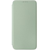 Husa tip carte, verde deschis cu transparent, rama Armor, pentru Honor 90