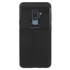Husa samsung galaxy s9 ipaky elegant grid design tpu hybrid negru, Flippy