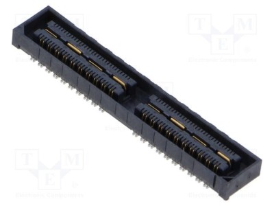 Conector PCB-PCB mamă PIN 80 0,5mm QSH gold flash SMT SAMTEC foto