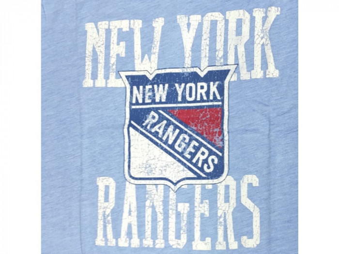New York Rangers tricou de bărbați Belridge 47 Capital Ringer Tee - S