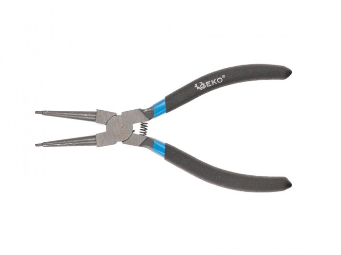 Cleste cu varf drept Seeger, 160 mm / 8&quot;, Geko G01696