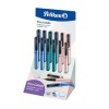 Roller pina colada 0,7 mm diverse culori display 12 buc, Pelikan