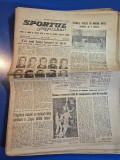 ziarul sportul popular 23 mai 1966 - cei mai buni boxeri ai tarii , petrolul ploiesti avans de 5 pucte in clasament