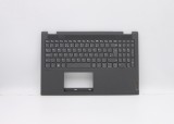 Carcasa superioara cu tastatura palmrest Laptop, Lenovo, Flex 5-15ALC05 Type 82HV, 5CB0Y99187, 4600K1140002, gri, layout UK