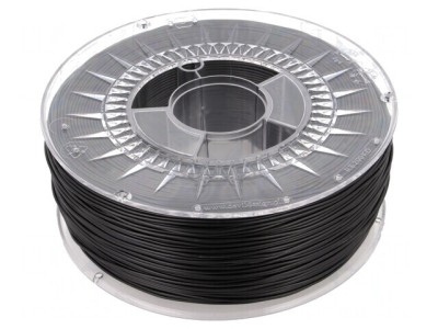 Filament HIPS 1.75mm Negru 1kg Solubil 230-240&amp;deg;C foto
