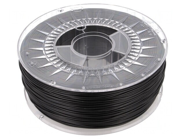 Filament HIPS 1.75mm Negru 1kg Solubil 230-240&deg;C
