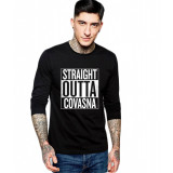 Bluza barbati neagra - Straight Outta Covasna - 2XL