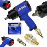 Cheie de impact 1/2 &quot; + filtru, 1550 Nm, 8.500 rpm, 6,3 bar, 480 l/min, Geko, G03176