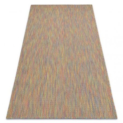 Modern FISY covor SISAL 20776 Zigzag, melanj curcubeu colorat, 180x270 cm foto