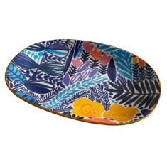 Tava farfurie cuptor ceramica, 23.5x15 cm