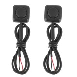 Set 2 bucăți: buton auto/moto cu revenire 12V/24V montaj aplicat &mdash; mini buton push fără reținere