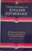 Concise Dictionary of English Etymology - Walter W. Skeat