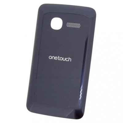 Capac Baterie Vodafone Smart Mini 875, Alcatel One Touch T Pop, OT-4010D, Bluish Negru foto
